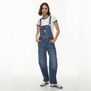 Levi's Classic Blue Denim Overalls